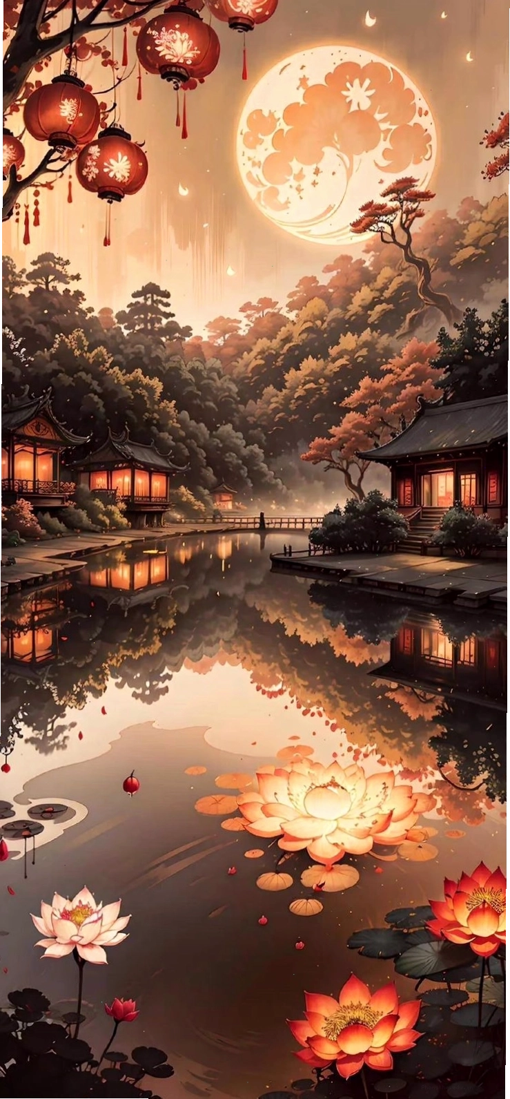 Mẫu hình nền hoa mẫu đơn cho điện thoại