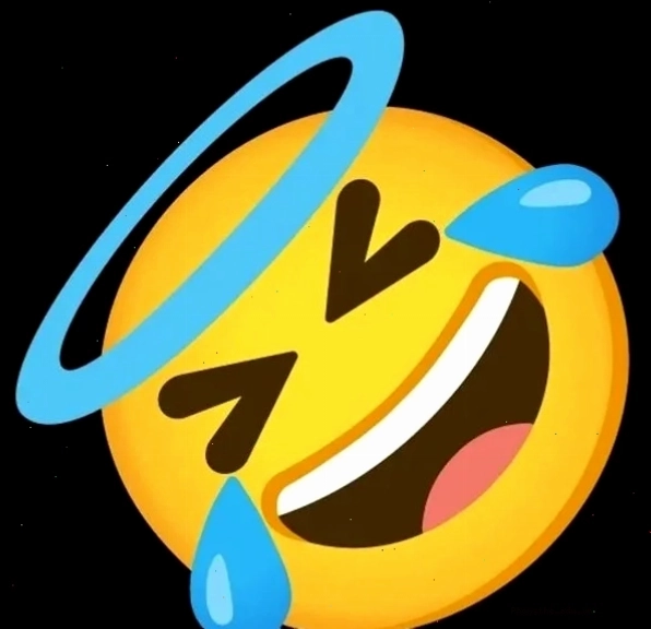 Meme biểu cảm cười ra nước mắt