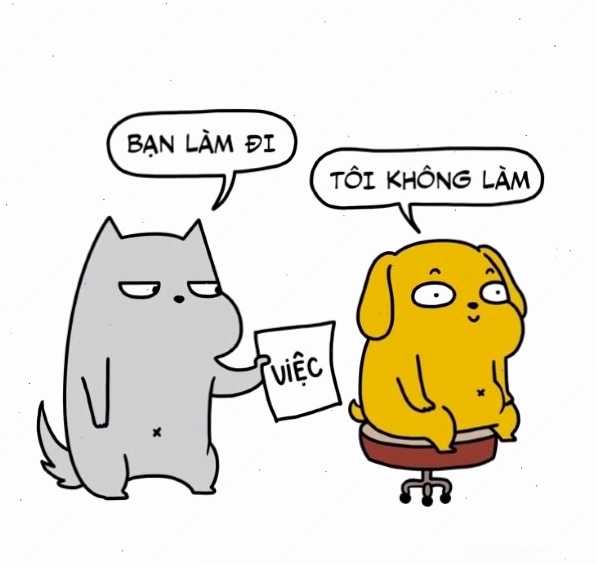 Meme chế bàn tay run run khi gõ phím trong tình trạng gấp rút
