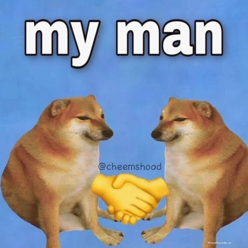 Meme Cheems suy tư