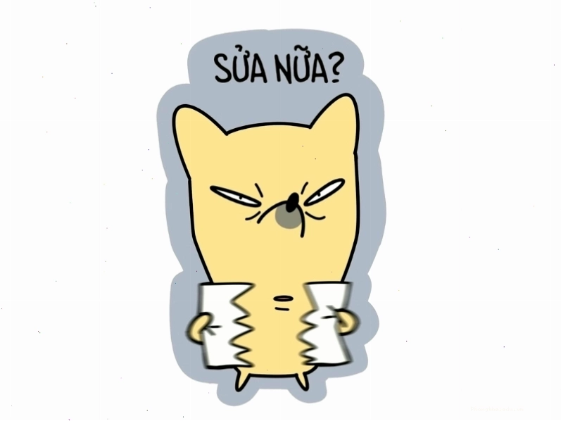 Meme hài hước với câu nói 'sửa nữa'