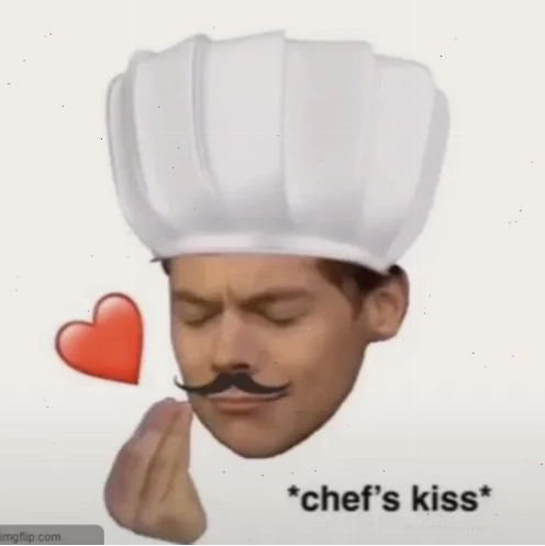 Meme hôn siêu dễ thương thể hiện tình cảm ấm áp