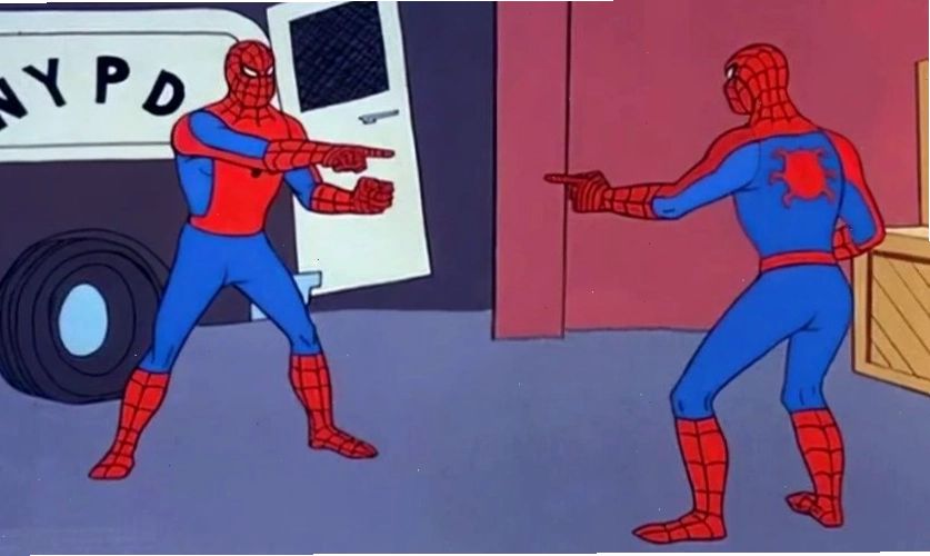 Meme người nhện hài hước