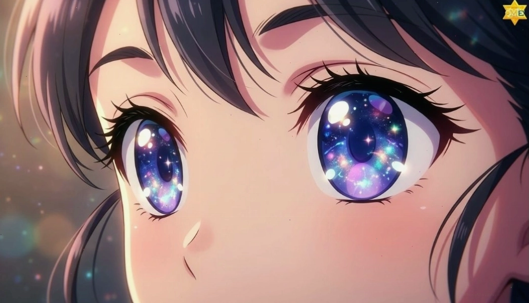 Minh họa cách vẽ mắt anime cho người mới bắt đầu