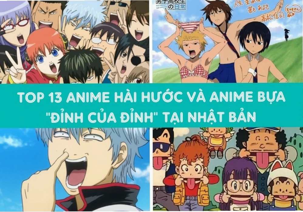 Minh họa cho phim anime hài hước