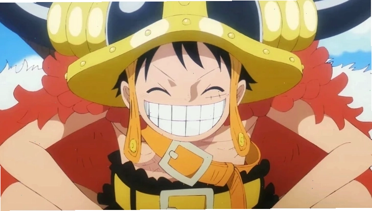 Monkey D. Luffy trong trang phục chiến đấu mới của One Piece anime