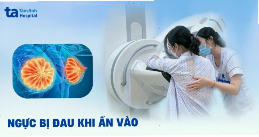Ngực bị đau khi ấn vào