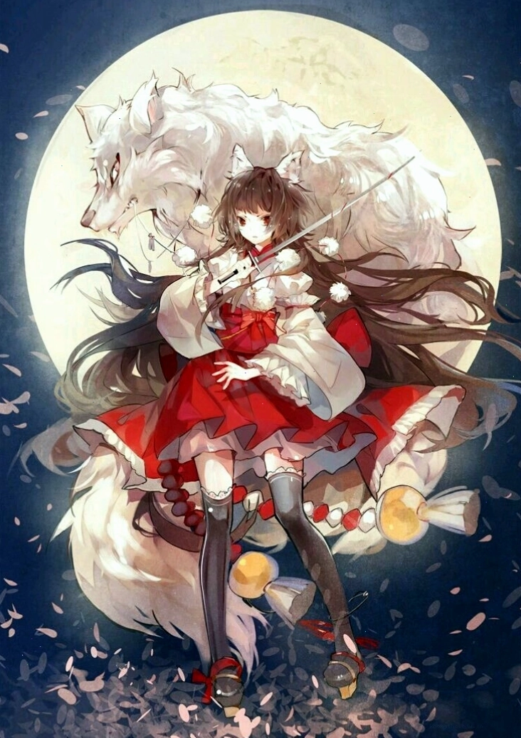 Nhân vật anime nữ ngầu cho điện thoại