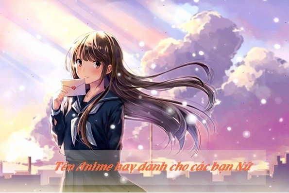Nhân vật anime nữ với tên gọi Aiko mang nét đẹp trong sáng