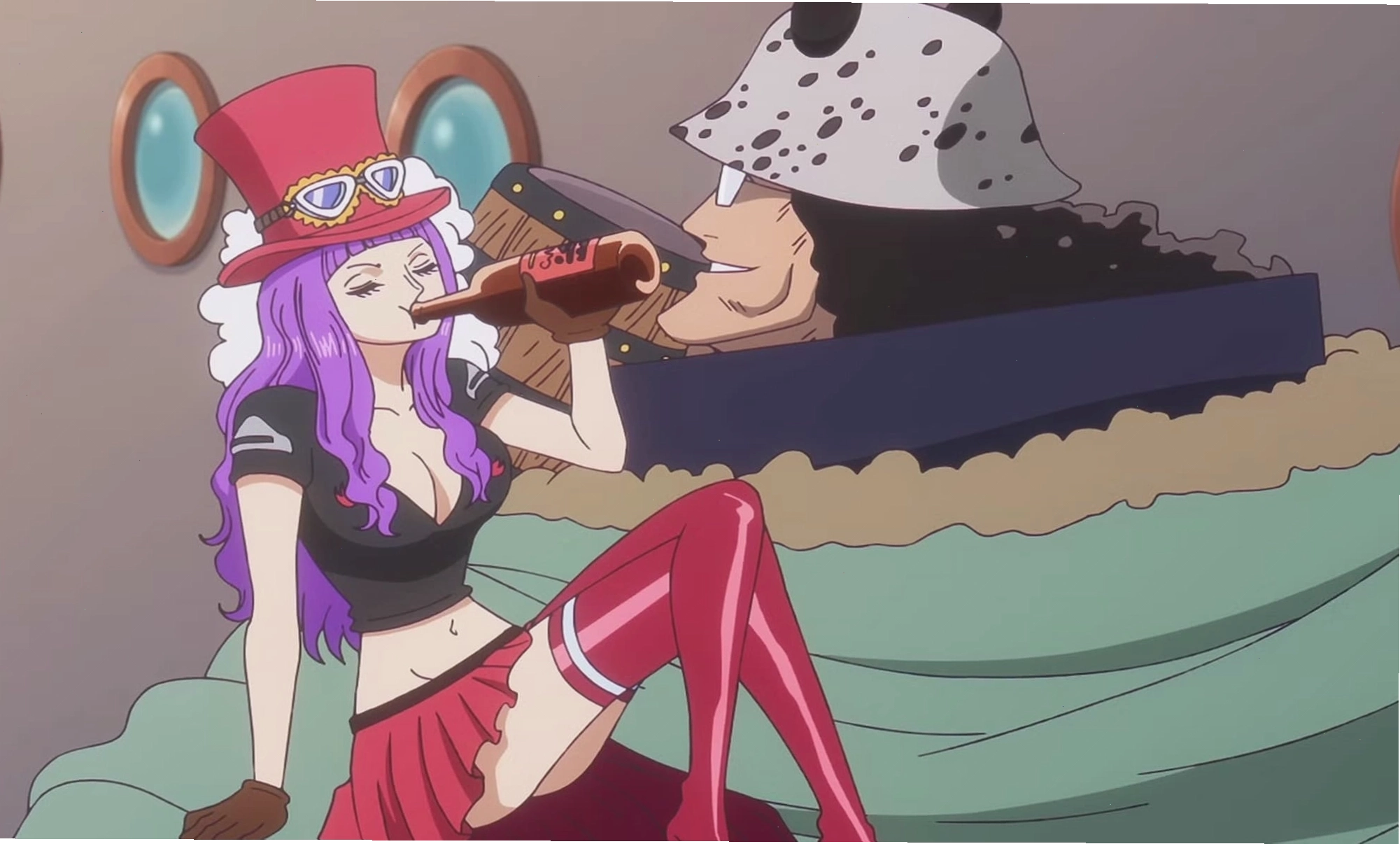 Nhân vật Kuma và Bonney trong tập phim One Piece
