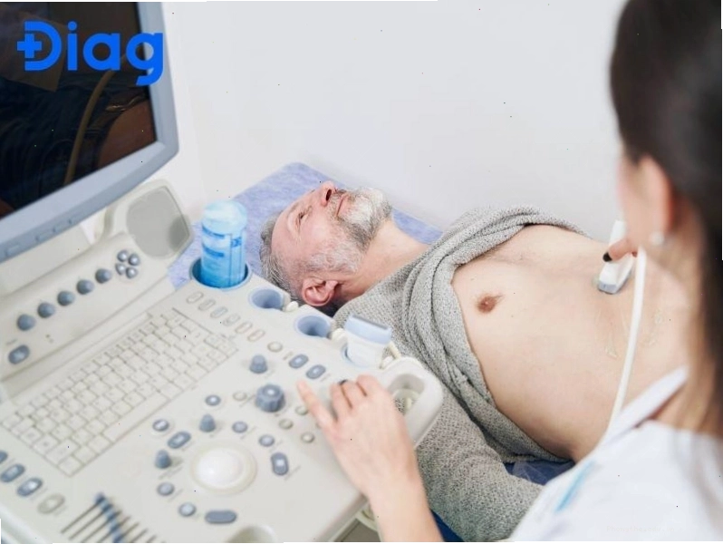 Siêu âm qua thành bụng hoặc trực tràng để xác định kích thước tiền liệt tuyến