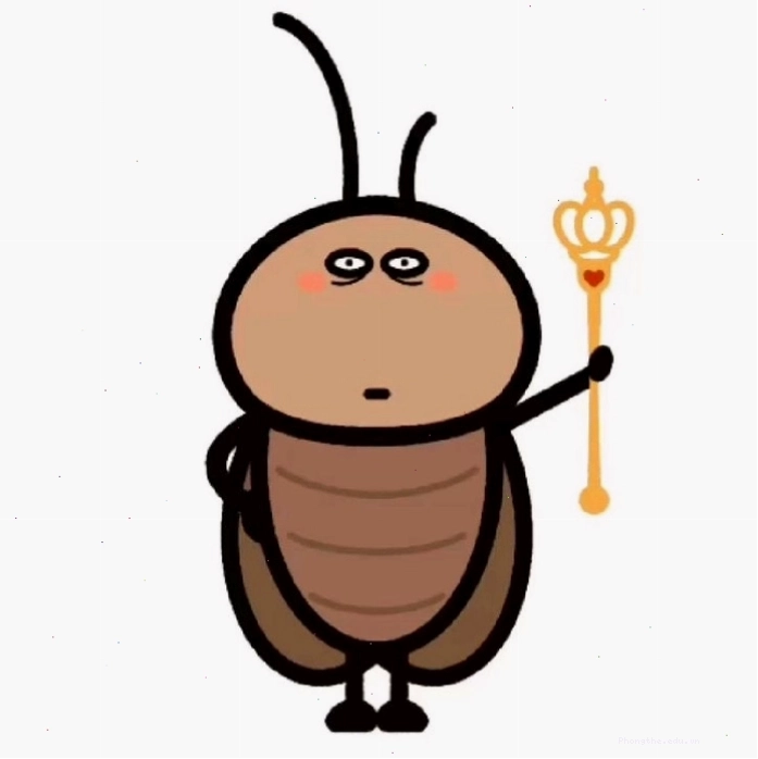 Sticker con gián mang tính giải trí