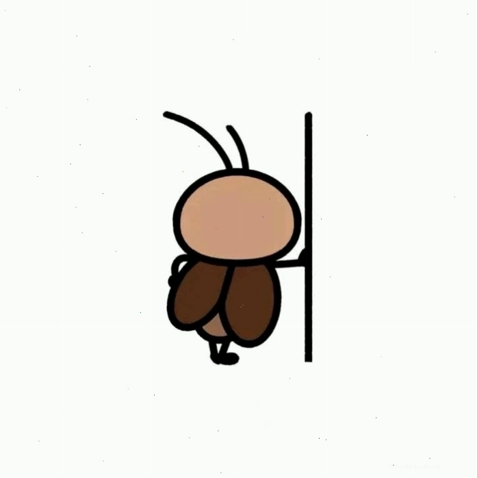 Sticker con gián ngộ nghĩnh dùng cho chat