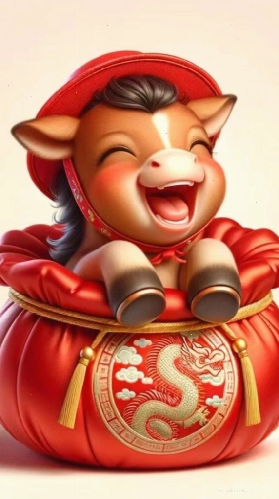 Tiểu Ngựa nằm túi lộc đầy ắp vàng