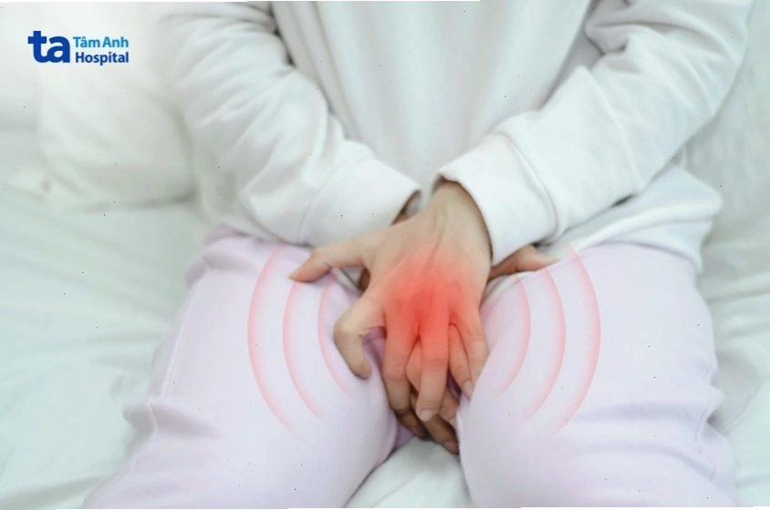 tình trạng ngứa âm đạo gây khó chịu