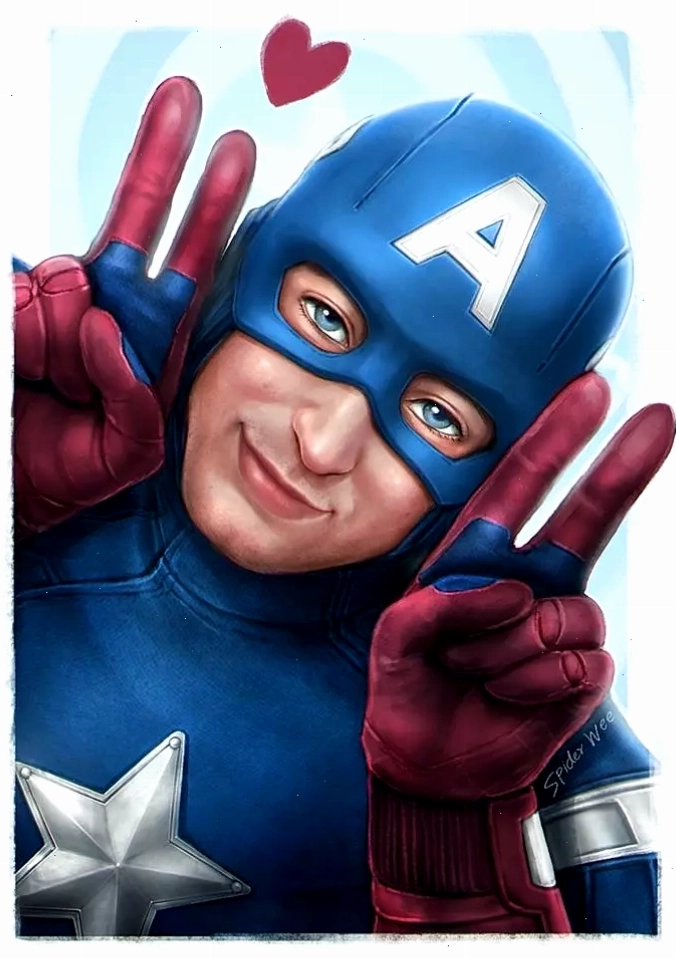 anh chibi sieu anh hung marvel chibi