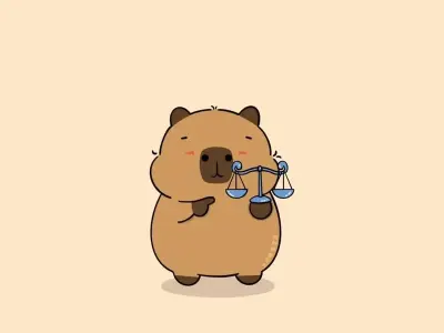 Ảnh avatar capybara siêu cute, thể hiện cá tính riêng bạn