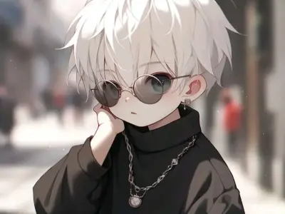 Ảnh avatar chibi nam ngộ nghĩnh tạo điểm nhấn nổi bật