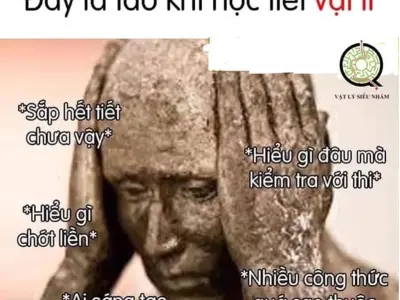 Top ảnh meme các môn học hài hước, vui nhộn cho học sinh