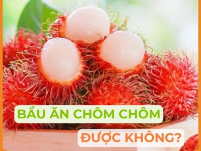 Bà bầu ăn chôm chôm được không? Lợi ích và lưu ý quan trọng