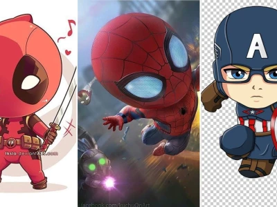 Bộ sưu tập bộ ảnh chibi siêu anh hùng Marvel chibi đẹp nhất 2026