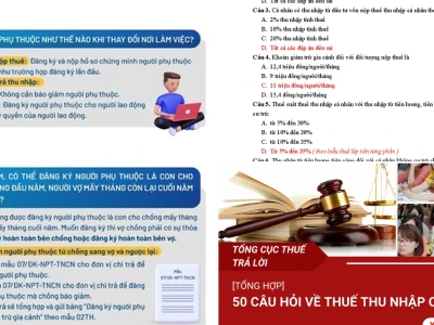 Giải đáp các câu hỏi về thuế thu nhập cá nhân mới nhất năm 2026